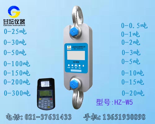 船用30吨拉力计,牵引测力仪器-无线带打印(图)